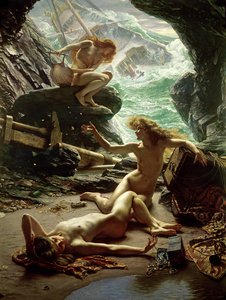 La cueva de las ninfas de la tormenta, 1903